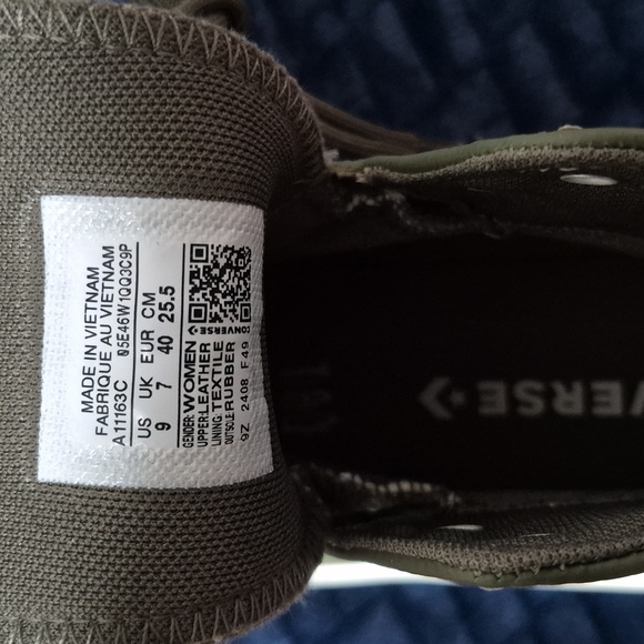 Converse Leather 3M Thinsulate Hi-Top Lugged Platform Shoes In Utility SZ 9 NIB! - Picture 11 of 17